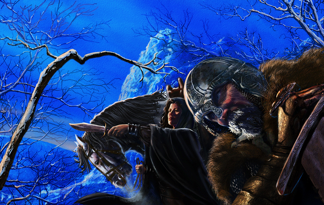  Through the Gates (Previs-Digital Painting) 