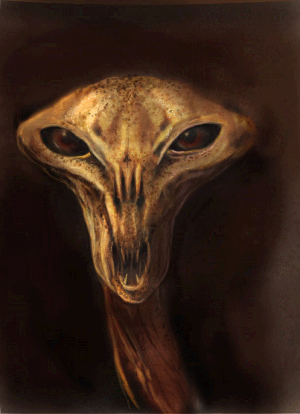  The Ex-Terrestrial (1-Digital Painting) 