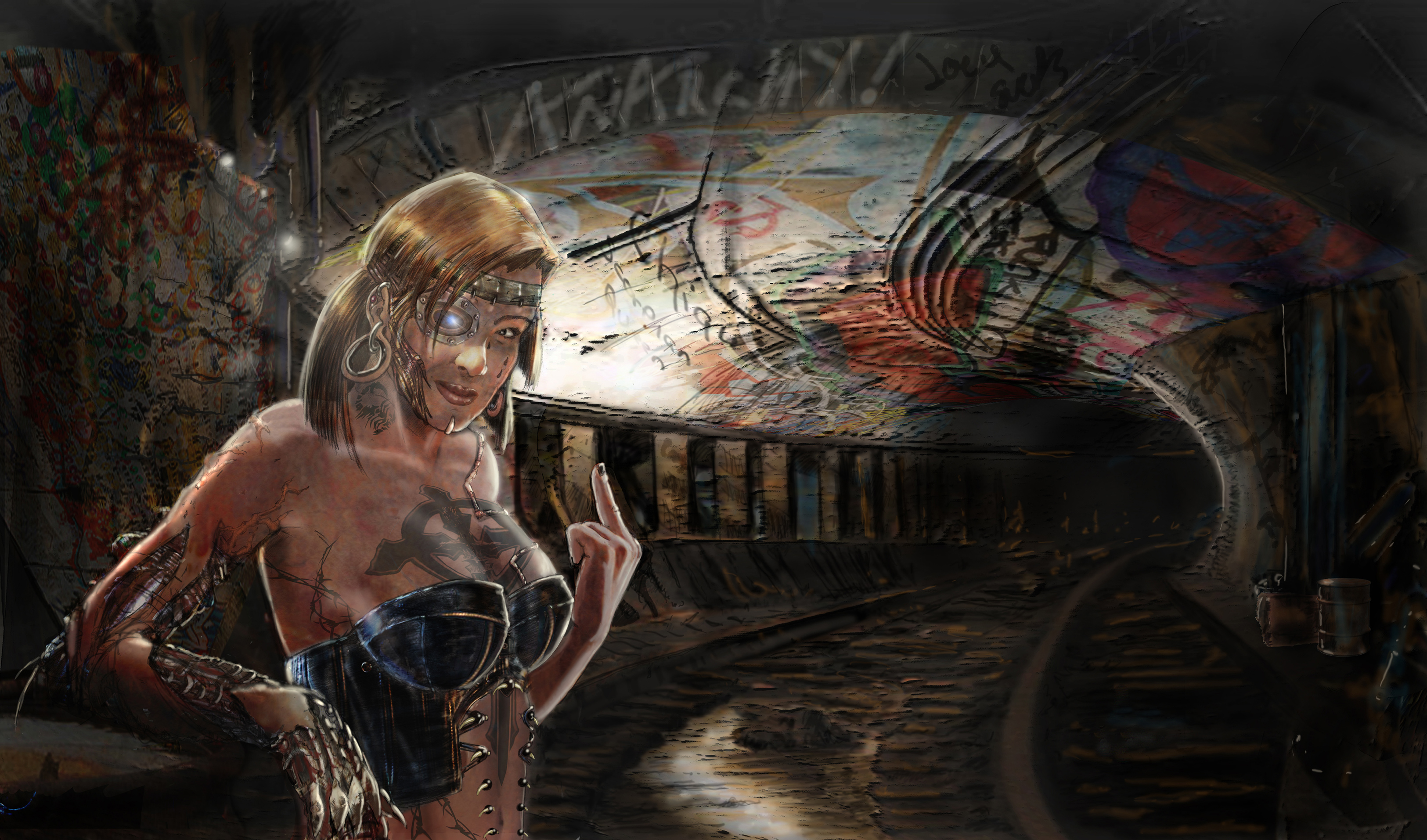  Metalheads (Digital Painting) 