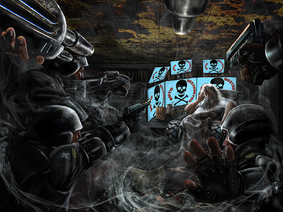  Metalheads (Digital Painting) 